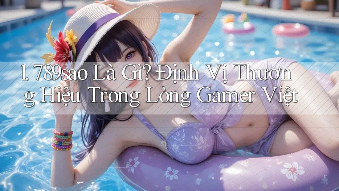 1. 789sao Là Gì? Định Vị Thương Hiệu Trong Lòng Gamer Việt