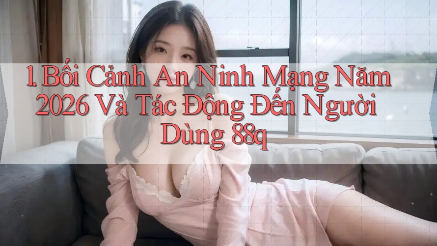 1. Bối Cảnh An Ninh Mạng Năm 2026 Và Tác Động Đến Người Dùng 88q