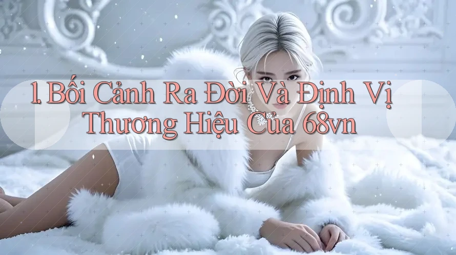 1. Bối Cảnh Ra Đời Và Định Vị Thương Hiệu Của 68vn 1. Bối Cảnh Ra Đời Và Định Vị Thương Hiệu Của 68vn