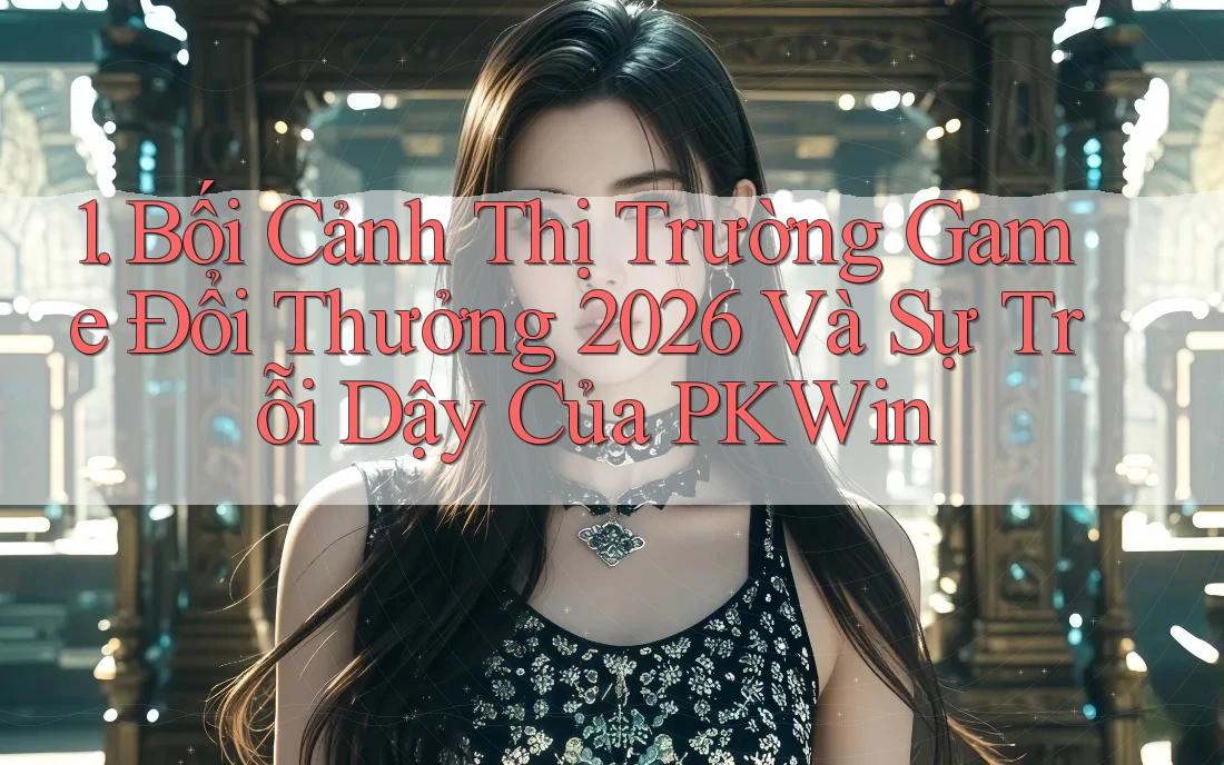 1. Bối Cảnh Thị Trường Game Đổi Thưởng 2026 Và Sự Trỗi Dậy Của PKWin 1. Bối Cảnh Thị Trường Game Đổi Thưởng 2026 Và Sự Trỗi Dậy Của PKWin