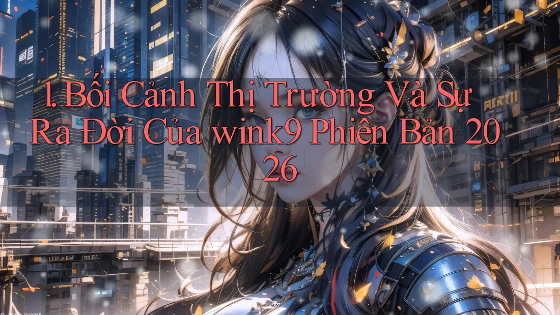 1. Bối Cảnh Thị Trường Và Sự Ra Đời Của wink9 Phiên Bản 2026 1. Bối Cảnh Thị Trường Và Sự Ra Đời Của wink9 Phiên Bản 2026