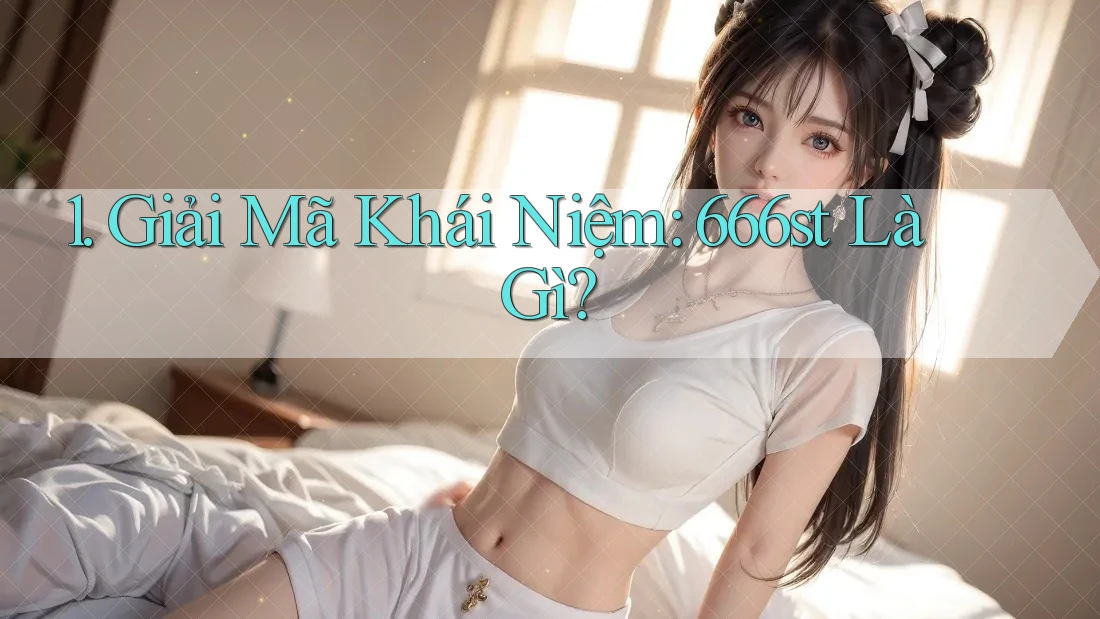 1. Giải Mã Khái Niệm: 666st Là Gì?
