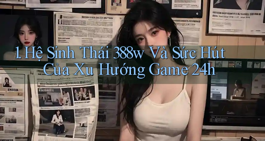 1. Hệ Sinh Thái 388w Và Sức Hút Của Xu Hướng Game 24h 1. Hệ Sinh Thái 388w Và Sức Hút Của Xu Hướng Game 24h