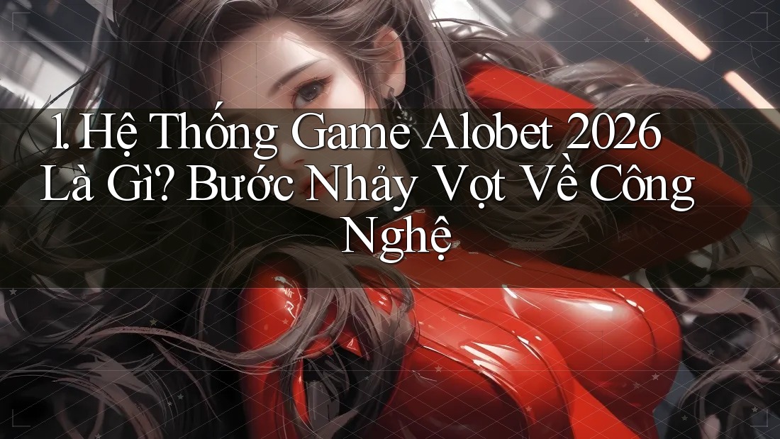 1. Hệ Thống Game Alobet 2026 Là Gì? Bước Nhảy Vọt Về Công Nghệ 1. Hệ Thống Game Alobet 2026 Là Gì? Bước Nhảy Vọt Về Công Nghệ