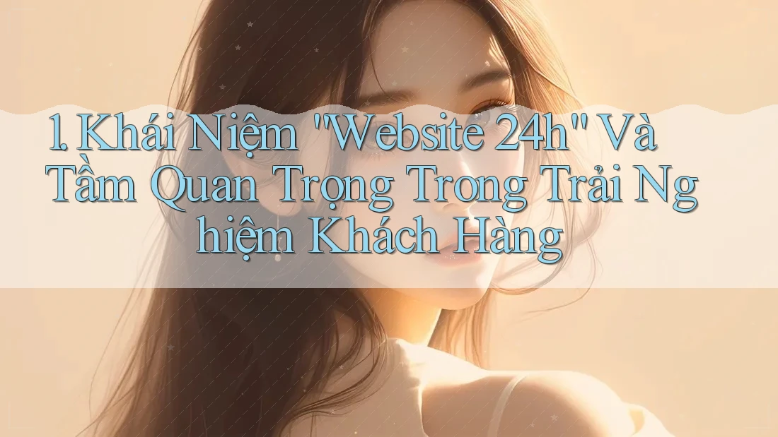 1. Khái Niệm “Website 24h” Và Tầm Quan Trọng Trong Trải Nghiệm Khách Hàng