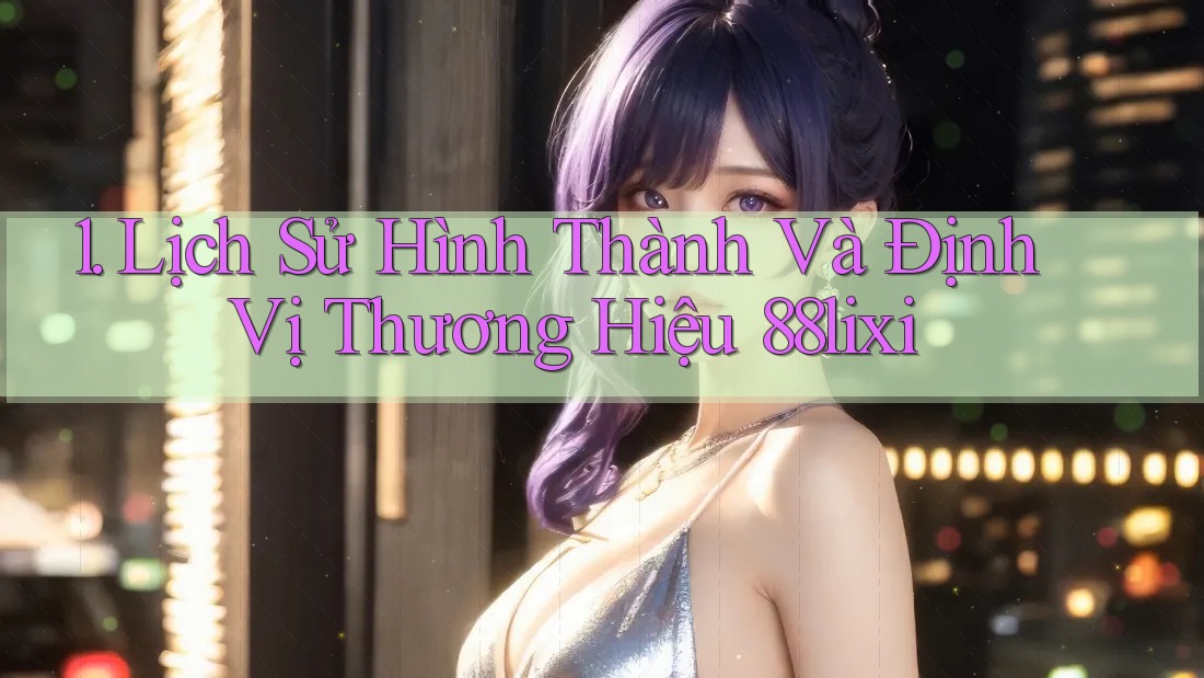 1. Lịch Sử Hình Thành Và Định Vị Thương Hiệu 88lixi 1. Lịch Sử Hình Thành Và Định Vị Thương Hiệu 88lixi