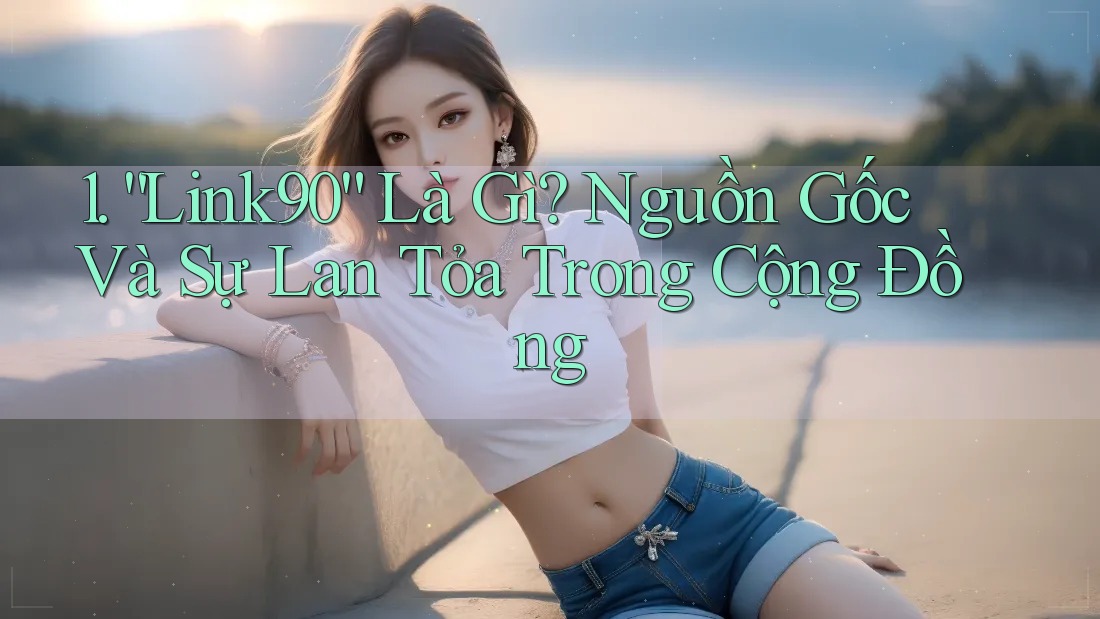 1. “Link90” Là Gì? Nguồn Gốc Và Sự Lan Tỏa Trong Cộng Đồng 1. “Link90” Là Gì? Nguồn Gốc Và Sự Lan Tỏa Trong Cộng Đồng