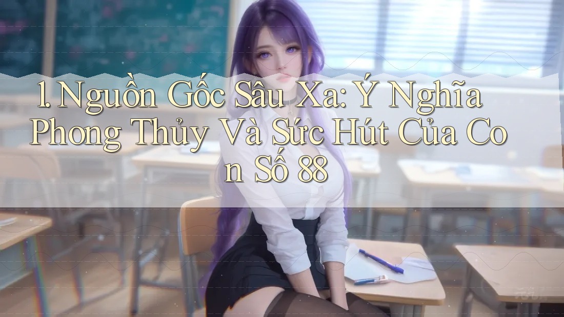 1. Nguồn Gốc Sâu Xa: Ý Nghĩa Phong Thủy Và Sức Hút Của Con Số 88 1. Nguồn Gốc Sâu Xa: Ý Nghĩa Phong Thủy Và Sức Hút Của Con Số 88