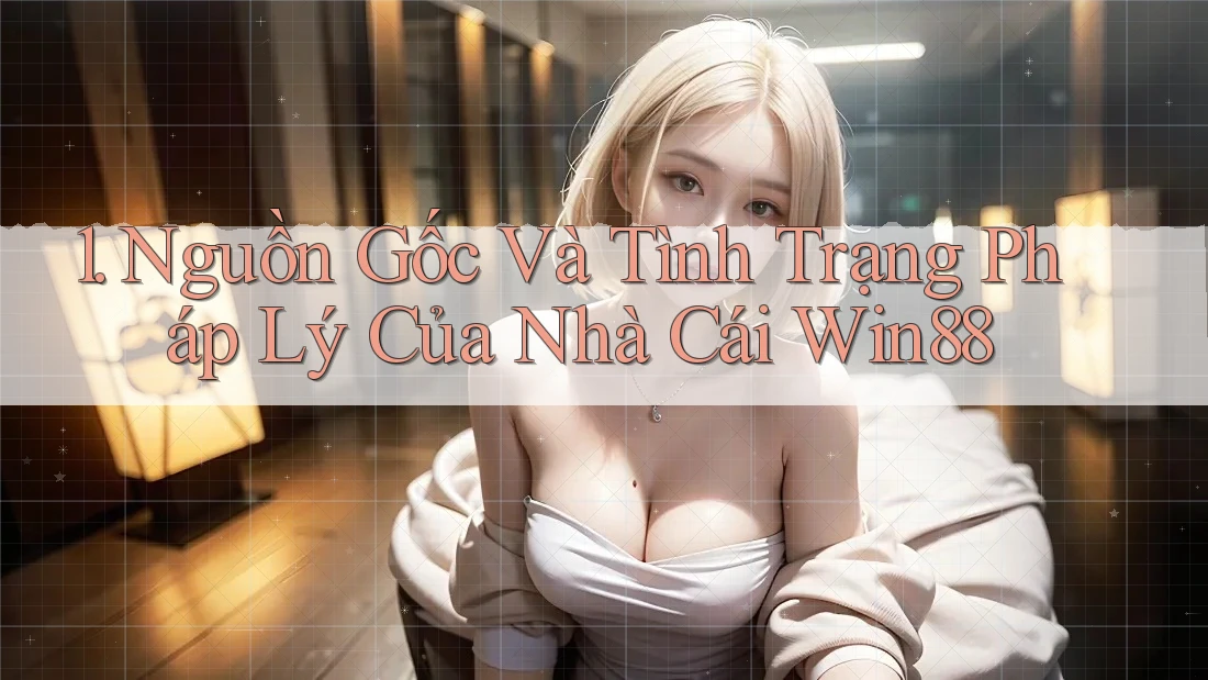 1. Nguồn Gốc Và Tình Trạng Pháp Lý Của Nhà Cái Win88 1. Nguồn Gốc Và Tình Trạng Pháp Lý Của Nhà Cái Win88