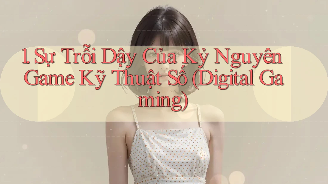 1. Sự Trỗi Dậy Của Kỷ Nguyên Game Kỹ Thuật Số (Digital Gaming) 1. Sự Trỗi Dậy Của Kỷ Nguyên Game Kỹ Thuật Số (Digital Gaming)