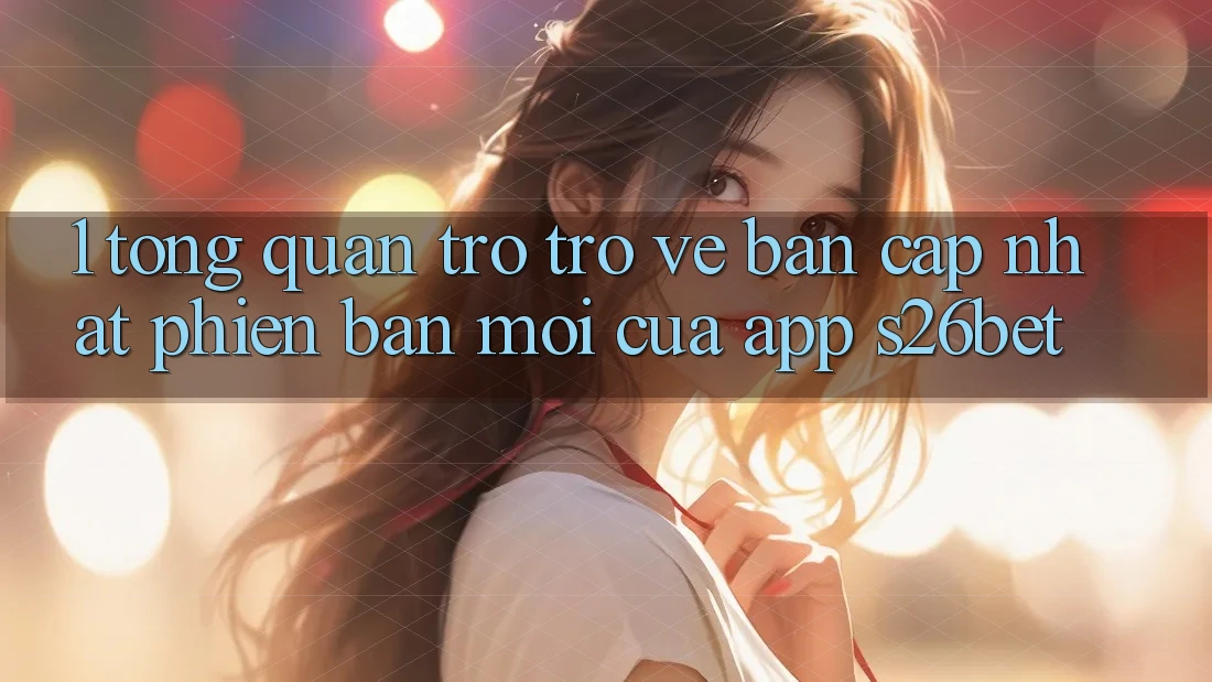 1. Tổng Quan Trở trở về Bản Cập Nhật Phiên bản mới Của App S26bet