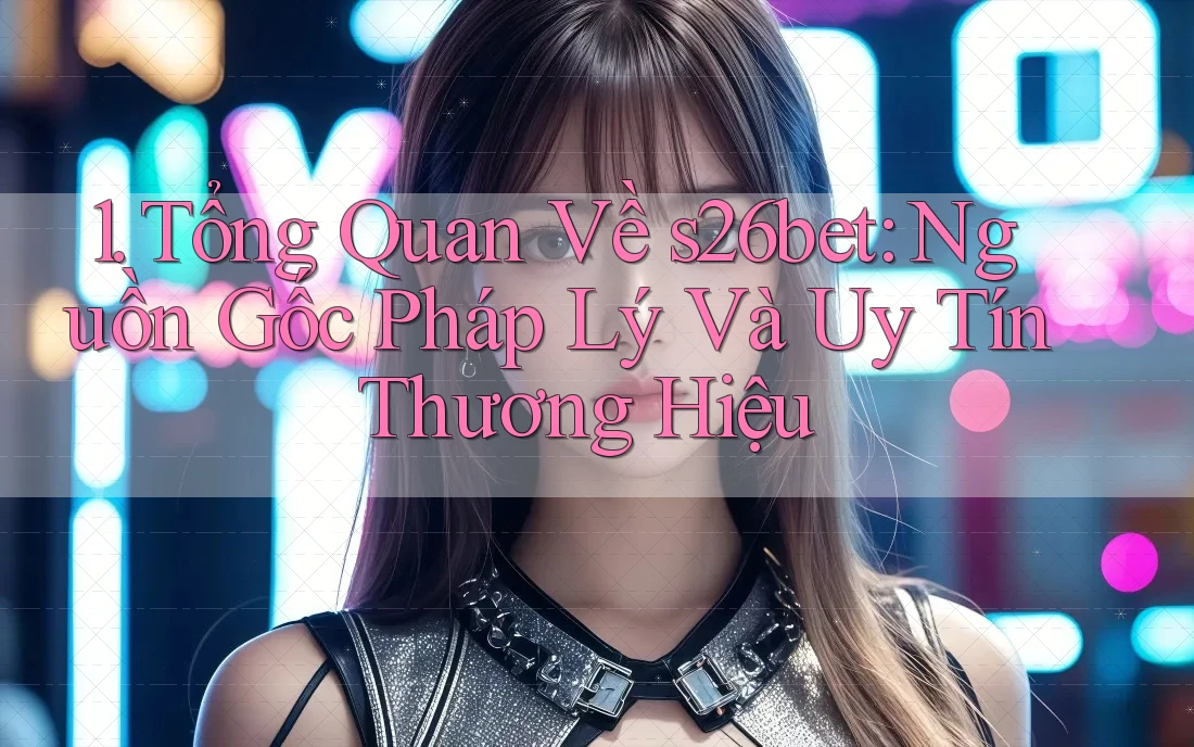 1. Tổng Quan Về s26bet: Nguồn Gốc Pháp Lý Và Uy Tín Thương Hiệu 1. Tổng Quan Về s26bet: Nguồn Gốc Pháp Lý Và Uy Tín Thương Hiệu