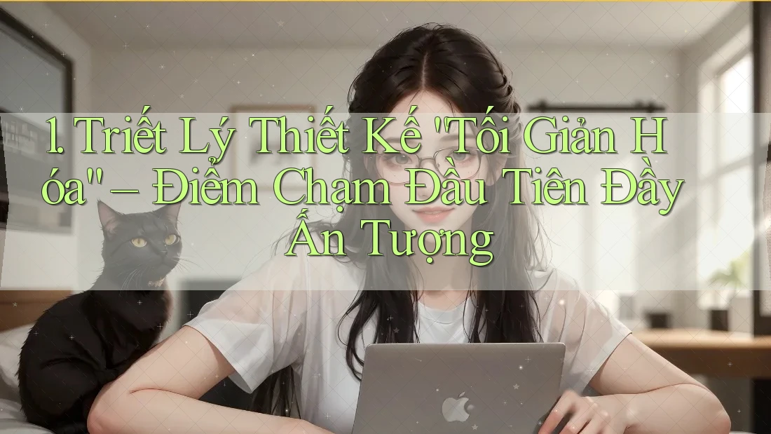 1. Triết Lý Thiết Kế “Tối Giản Hóa” – Điểm Chạm Đầu Tiên Đầy Ấn Tượng