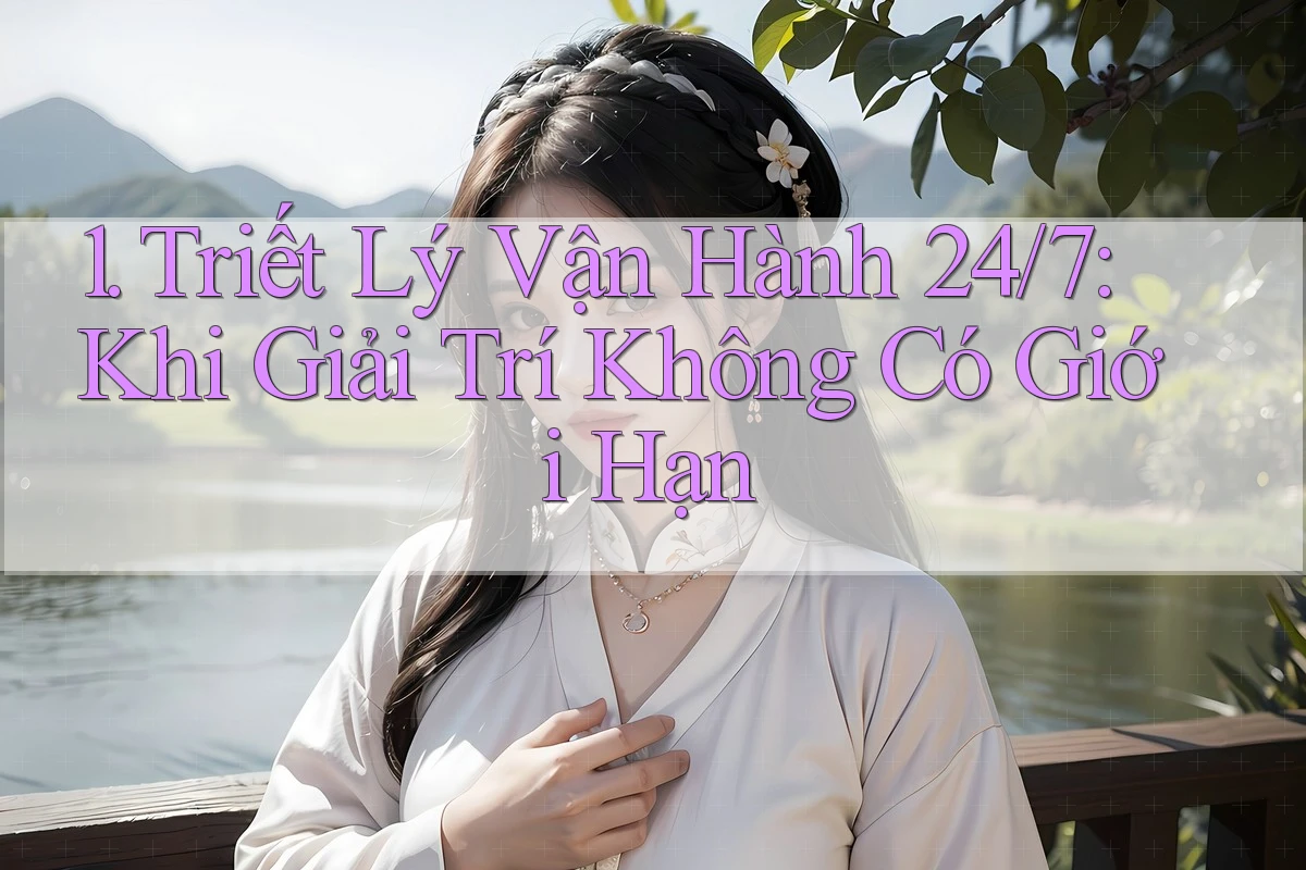 1. Triết Lý Vận Hành 24/7: Khi Giải Trí Không Có Giới Hạn