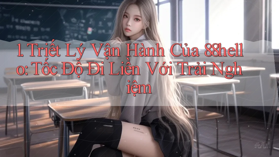 1. Triết Lý Vận Hành Của 88hello: Tốc Độ Đi Liền Với Trải Nghiệm