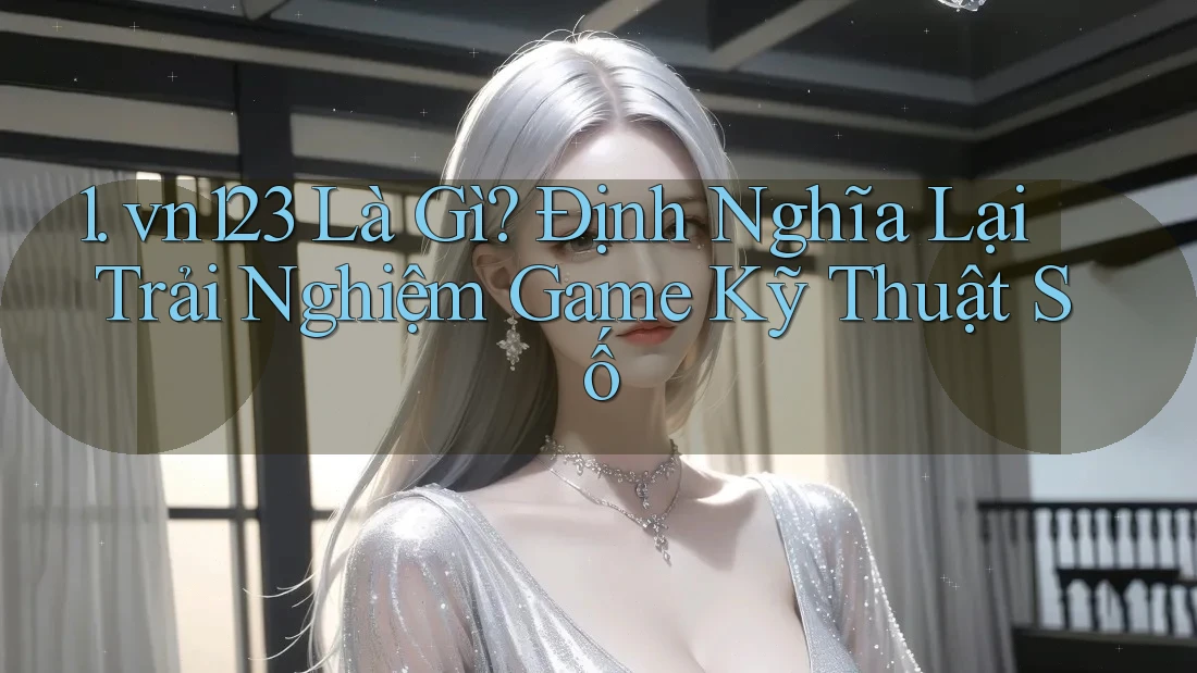 1. vn123 Là Gì? Định Nghĩa Lại Trải Nghiệm Game Kỹ Thuật Số