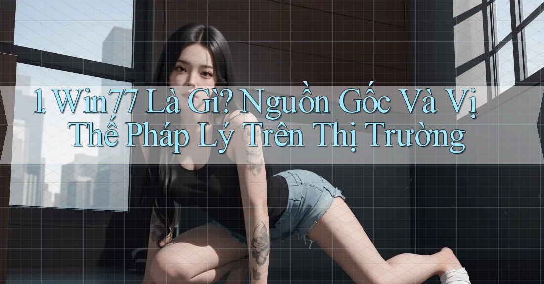 1. Win77 Là Gì? Nguồn Gốc Và Vị Thế Pháp Lý Trên Thị Trường 1. Win77 Là Gì? Nguồn Gốc Và Vị Thế Pháp Lý Trên Thị Trường