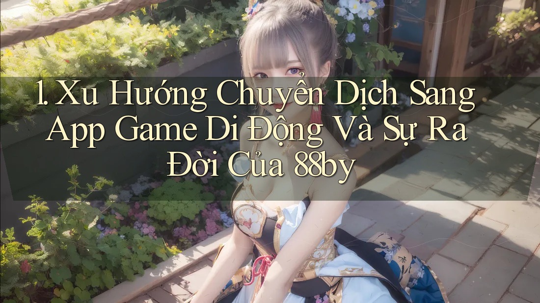 1. Xu Hướng Chuyển Dịch Sang App Game Di Động Và Sự Ra Đời Của 88by 1. Xu Hướng Chuyển Dịch Sang App Game Di Động Và Sự Ra Đời Của 88by