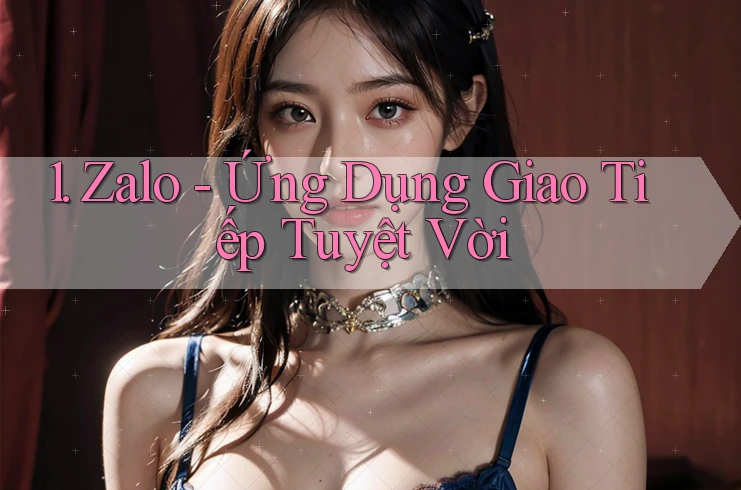 1. Zalo - Ứng Dụng Giao Tiếp Tuyệt Vời