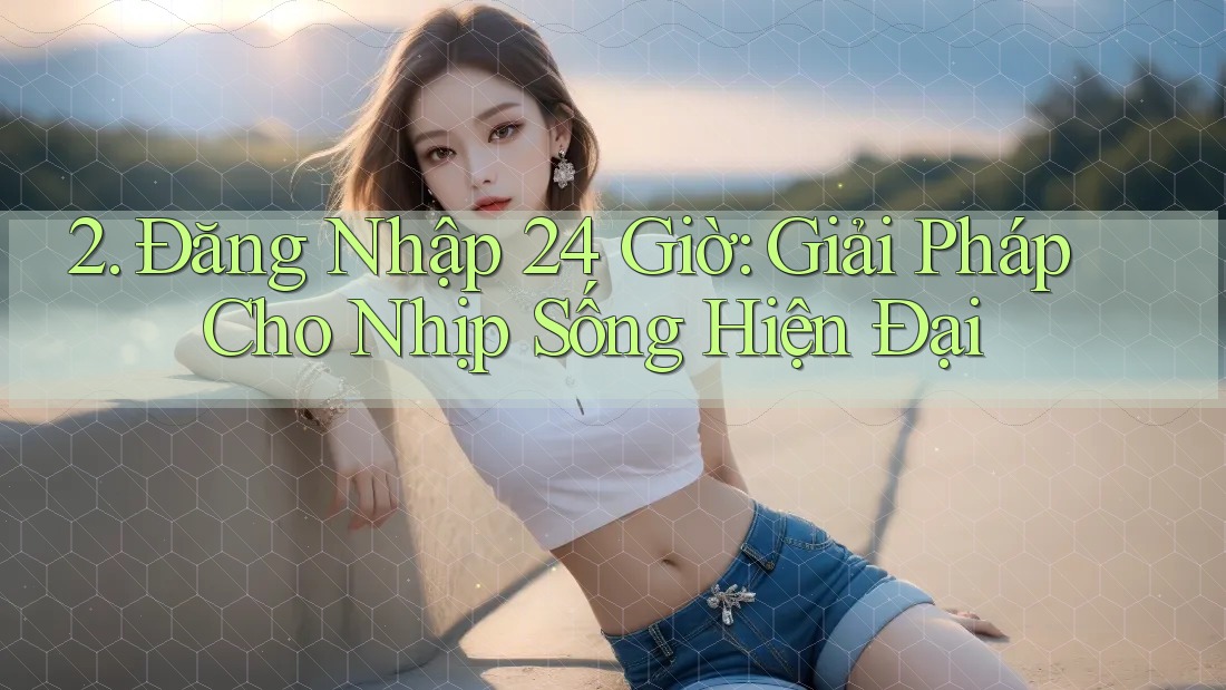 2. Đăng Nhập 24 Giờ: Giải Pháp Cho Nhịp Sống Hiện Đại