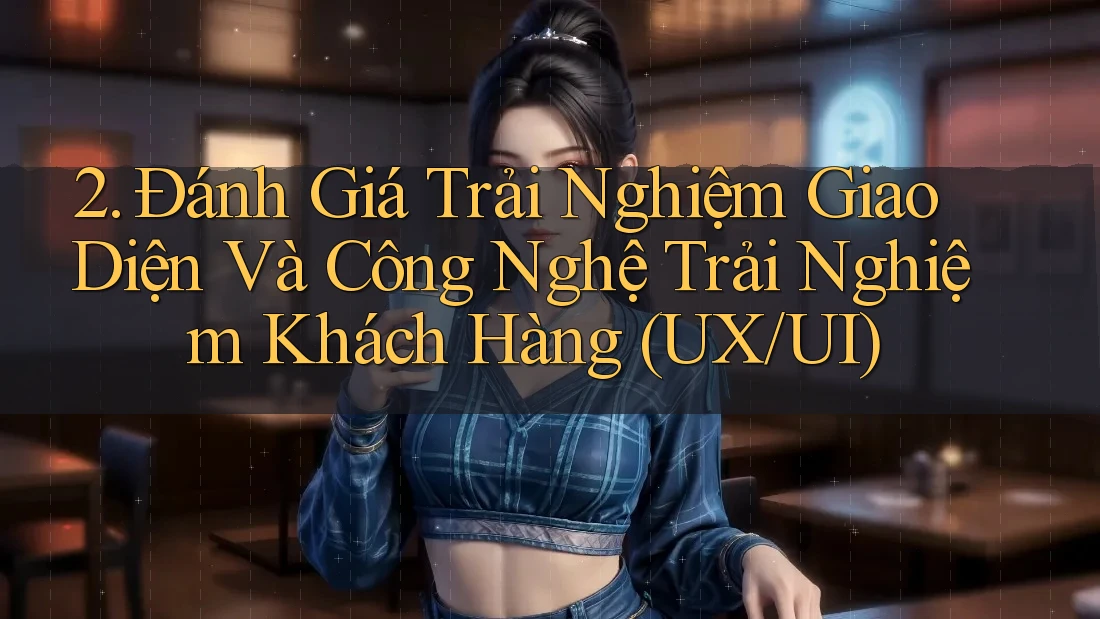 2. Đánh Giá Trải Nghiệm Giao Diện Và Công Nghệ Trải Nghiệm Khách Hàng (UX/UI) 2. Đánh Giá Trải Nghiệm Giao Diện Và Công Nghệ Trải Nghiệm Khách Hàng (UX/UI)