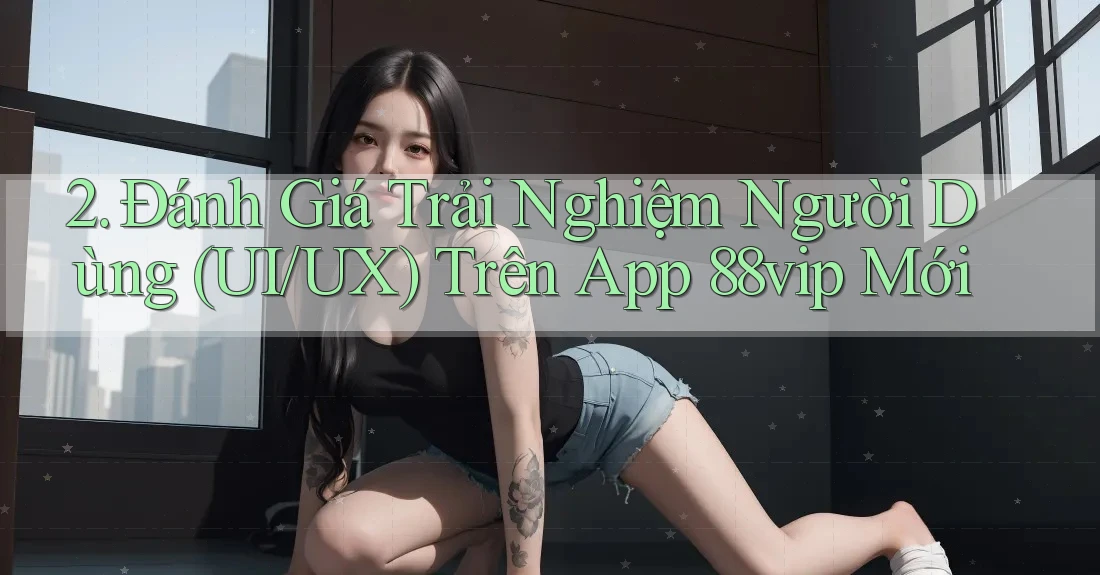 2. Đánh Giá Trải Nghiệm Người Dùng (UI/UX) Trên App 88vip Mới 2. Đánh Giá Trải Nghiệm Người Dùng (UI/UX) Trên App 88vip Mới