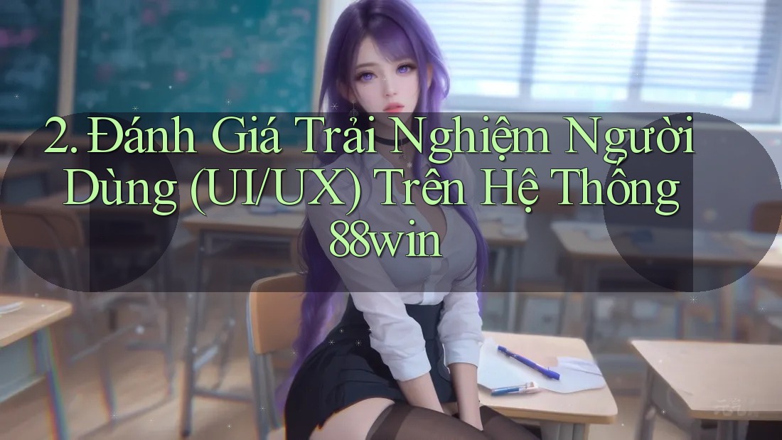 2. Đánh Giá Trải Nghiệm Người Dùng (UI/UX) Trên Hệ Thống 88win 2. Đánh Giá Trải Nghiệm Người Dùng (UI/UX) Trên Hệ Thống 88win