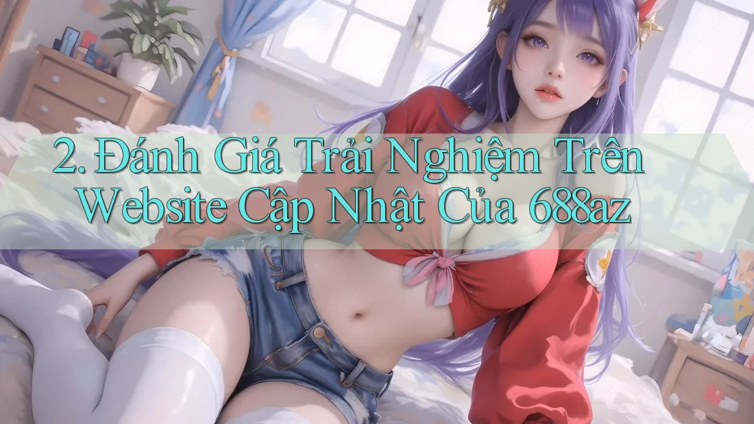 2. Đánh Giá Trải Nghiệm Trên Website Cập Nhật Của 688az