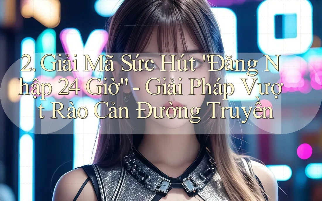 2. Giải Mã Sức Hút “Đăng Nhập 24 Giờ” - Giải Pháp Vượt Rào Cản Đường Truyền 2. Giải Mã Sức Hút “Đăng Nhập 24 Giờ” - Giải Pháp Vượt Rào Cản Đường Truyền