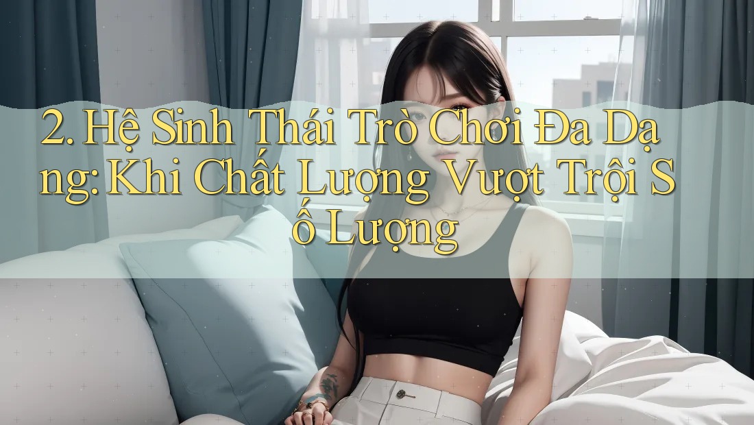 2. Hệ Sinh Thái Trò Chơi Đa Dạng: Khi Chất Lượng Vượt Trội Số Lượng 2. Hệ Sinh Thái Trò Chơi Đa Dạng: Khi Chất Lượng Vượt Trội Số Lượng