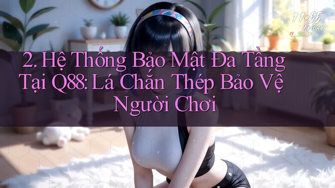 2. Hệ Thống Bảo Mật Đa Tầng Tại Q88: Lá Chắn Thép Bảo Vệ Người Chơi