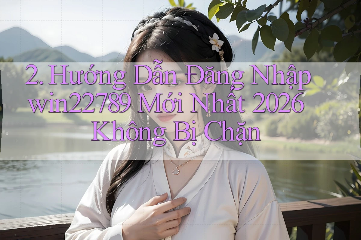 2. Hướng Dẫn Đăng Nhập win22789 Mới Nhất 2026 Không Bị Chặn 2. Hướng Dẫn Đăng Nhập win22789 Mới Nhất 2026 Không Bị Chặn