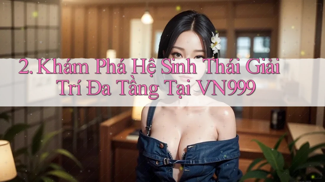2. Khám Phá Hệ Sinh Thái Giải Trí Đa Tầng Tại VN999 2. Khám Phá Hệ Sinh Thái Giải Trí Đa Tầng Tại VN999