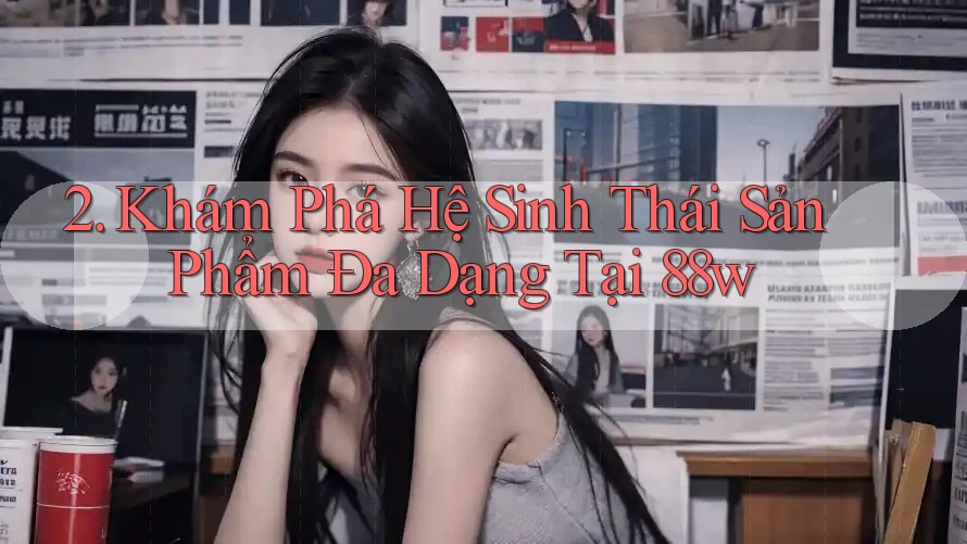 2. Khám Phá Hệ Sinh Thái Sản Phẩm Đa Dạng Tại 88w 2. Khám Phá Hệ Sinh Thái Sản Phẩm Đa Dạng Tại 88w