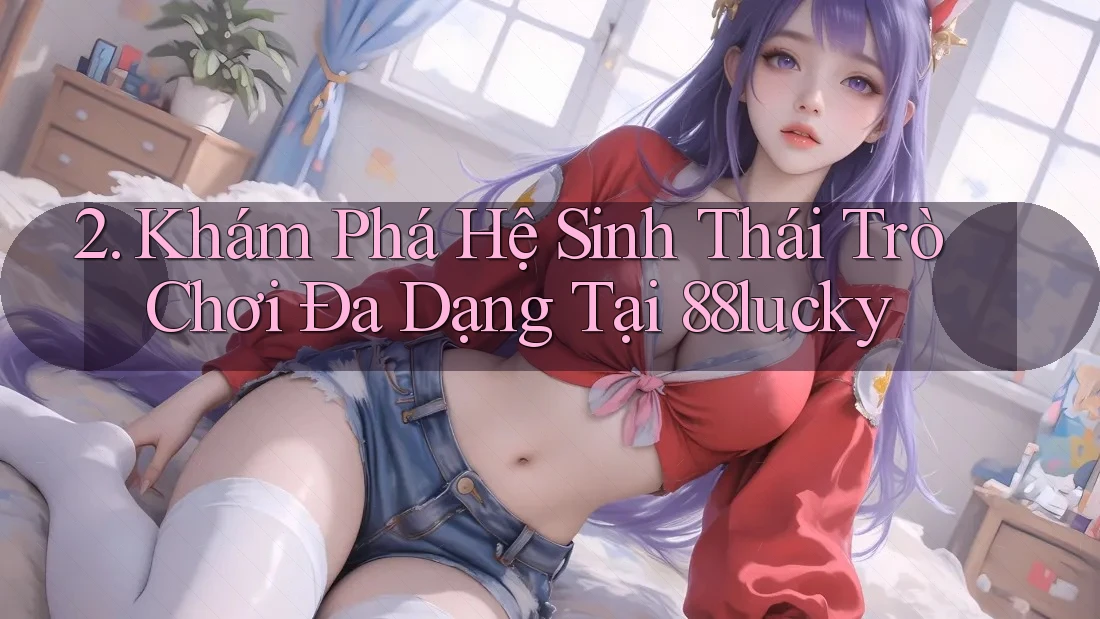 2. Khám Phá Hệ Sinh Thái Trò Chơi Đa Dạng Tại 88lucky