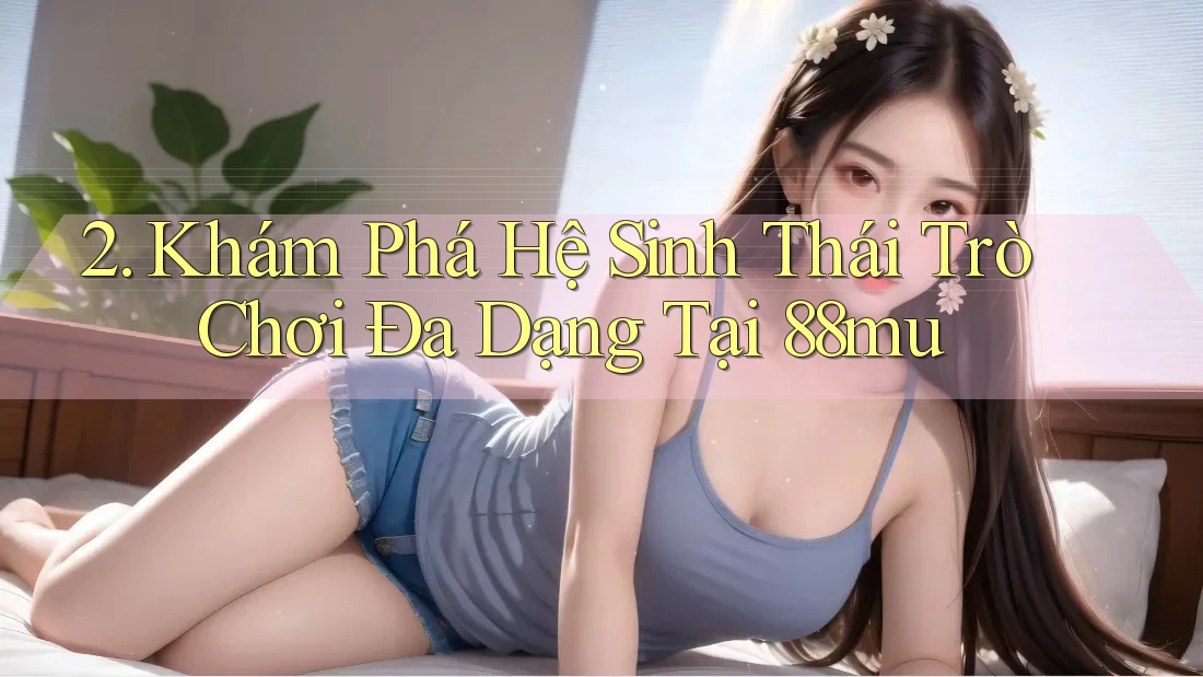2. Khám Phá Hệ Sinh Thái Trò Chơi Đa Dạng Tại 88mu
