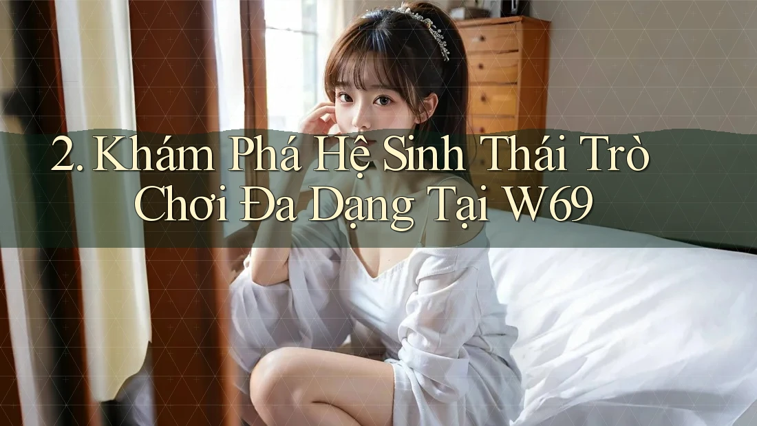 2. Khám Phá Hệ Sinh Thái Trò Chơi Đa Dạng Tại W69 2. Khám Phá Hệ Sinh Thái Trò Chơi Đa Dạng Tại W69
