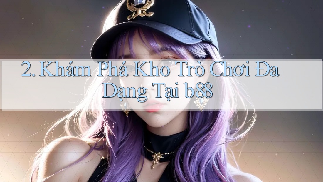 2. Khám Phá Kho Trò Chơi Đa Dạng Tại b88
