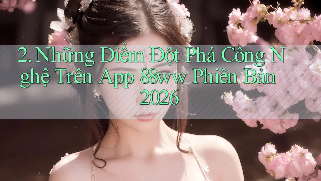 2. Những Điểm Đột Phá Công Nghệ Trên App 88ww Phiên Bản 2026 2. Những Điểm Đột Phá Công Nghệ Trên App 88ww Phiên Bản 2026