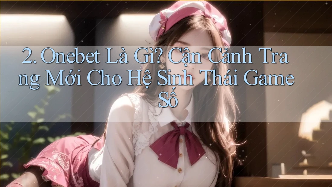 2. Onebet Là Gì? Cận Cảnh Trang Mới Cho Hệ Sinh Thái Game Số 2. Onebet Là Gì? Cận Cảnh Trang Mới Cho Hệ Sinh Thái Game Số