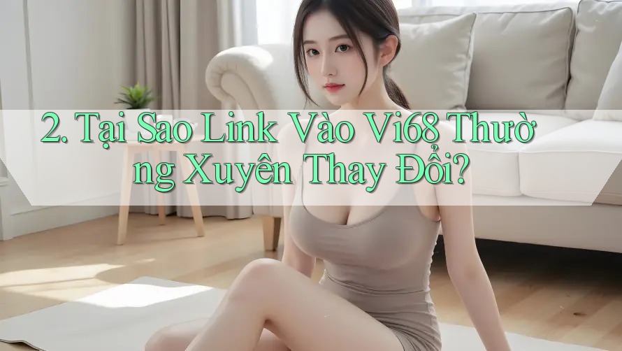 2. Tại Sao Link Vào Vi68 Thường Xuyên Thay Đổi?