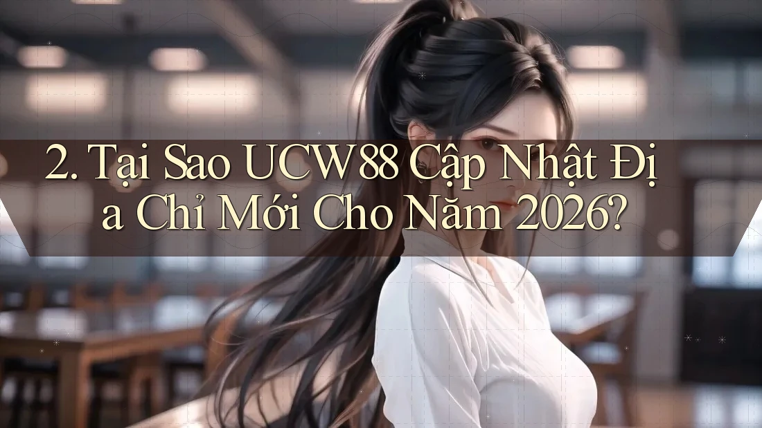 2. Tại Sao UCW88 Cập Nhật Địa Chỉ Mới Cho Năm 2026? 2. Tại Sao UCW88 Cập Nhật Địa Chỉ Mới Cho Năm 2026?