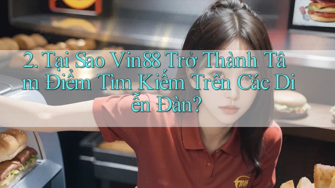 2. Tại Sao Vin88 Trở Thành Tâm Điểm Tìm Kiếm Trên Các Diễn Đàn?