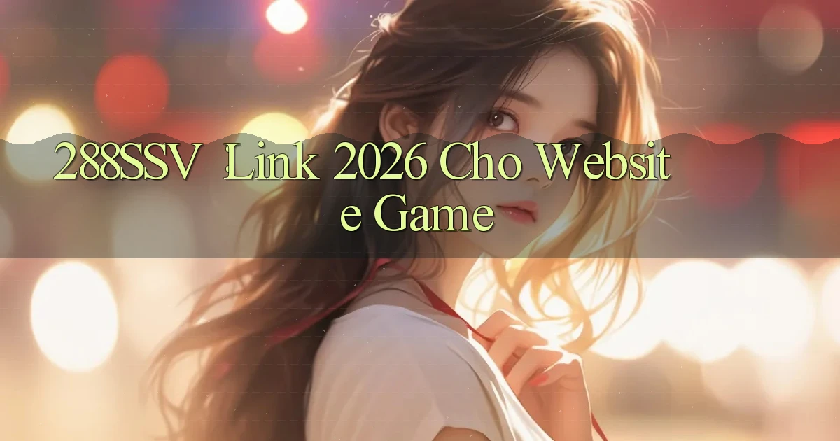 288ssv： Link 2026 Cho Website Game