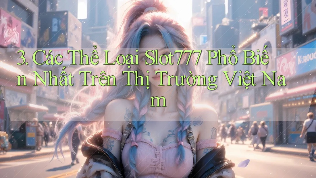 3. Các Thể Loại Slot777 Phổ Biến Nhất Trên Thị Trường Việt Nam 3. Các Thể Loại Slot777 Phổ Biến Nhất Trên Thị Trường Việt Nam