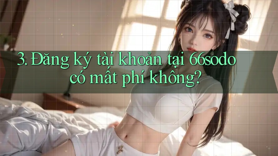 3. Đăng ký tài khoản tại 66sodo có mất phí không?