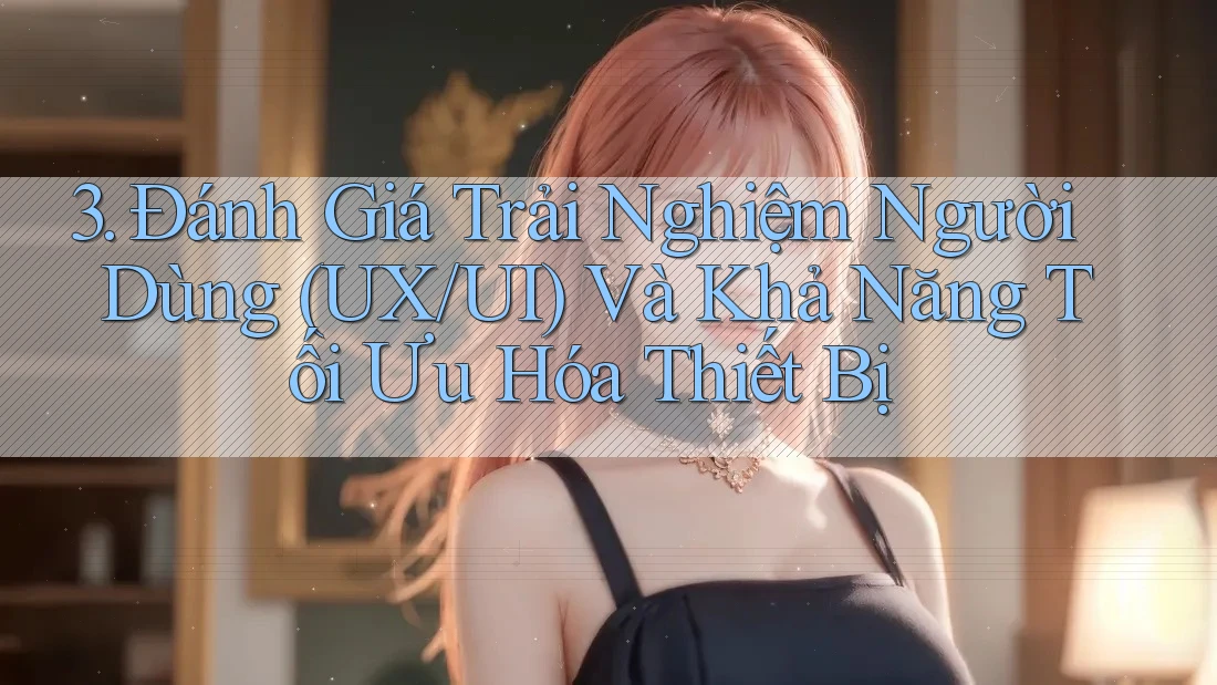 3. Đánh Giá Trải Nghiệm Người Dùng (UX/UI) Và Khả Năng Tối Ưu Hóa Thiết Bị 3. Đánh Giá Trải Nghiệm Người Dùng (UX/UI) Và Khả Năng Tối Ưu Hóa Thiết Bị