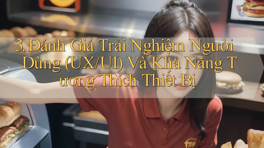 3. Đánh Giá Trải Nghiệm Người Dùng (UX/UI) Và Khả Năng Tương Thích Thiết Bị 3. Đánh Giá Trải Nghiệm Người Dùng (UX/UI) Và Khả Năng Tương Thích Thiết Bị