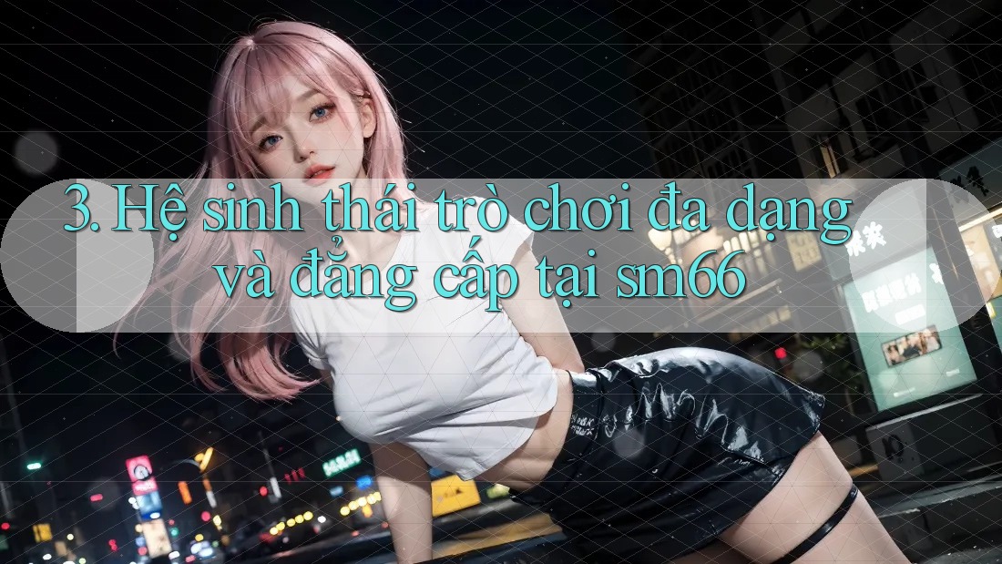 3. Hệ sinh thái trò chơi đa dạng và đẳng cấp tại sm66