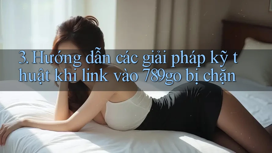 3. Hướng dẫn các giải pháp kỹ thuật khi link vào 789go bị chặn